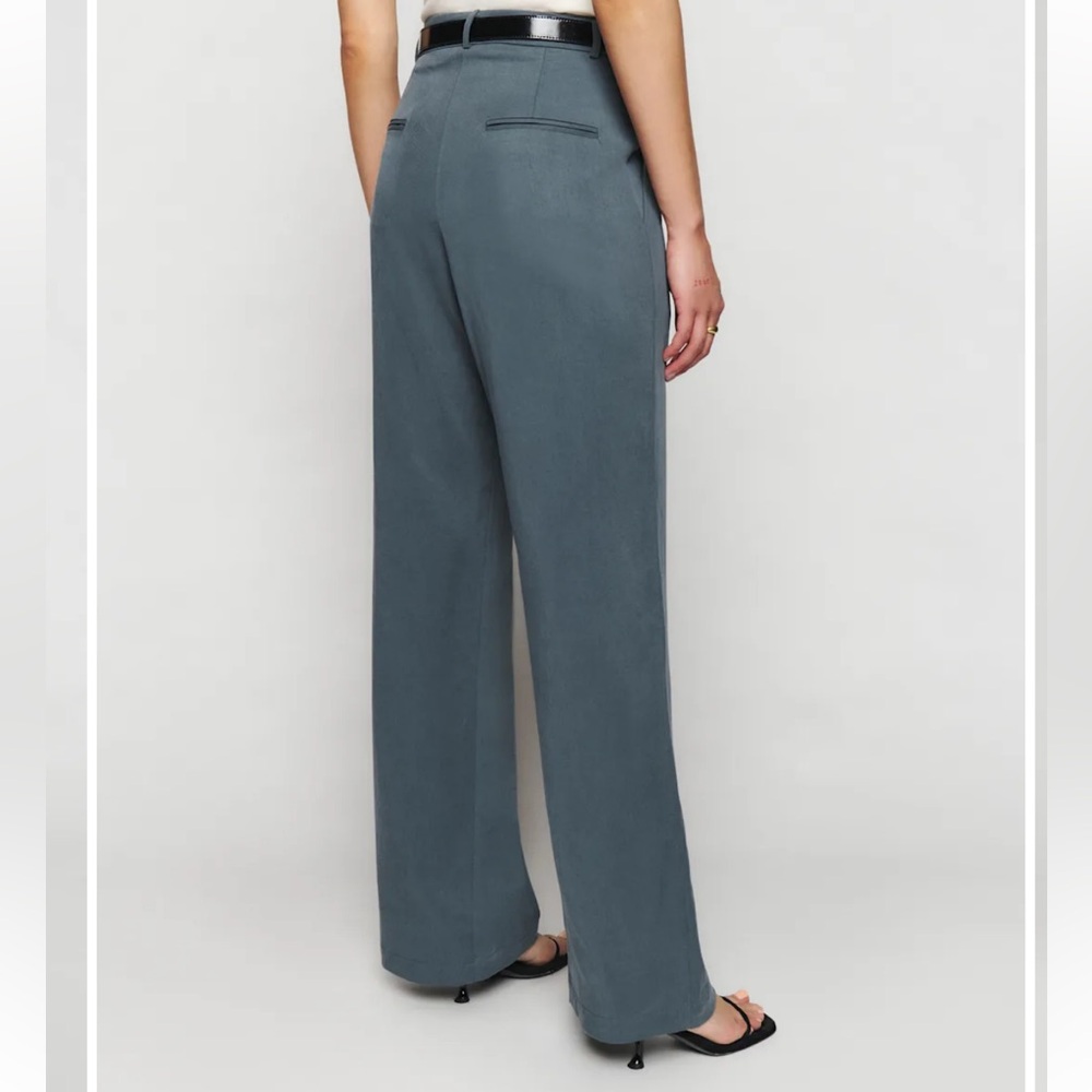 Reformation Cream Top and Gray Wide Leg Pants - Picture 5 of 13